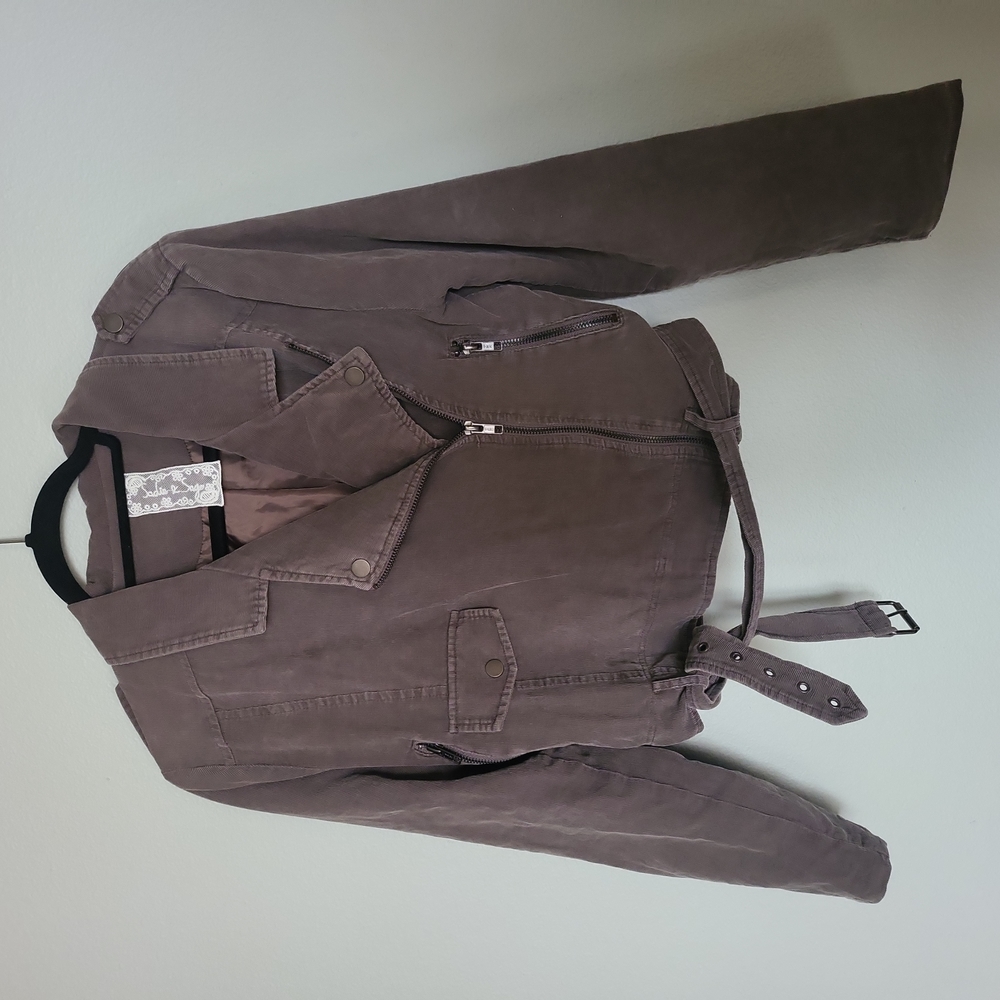 Corduroy Moto Jacket by Sadie & Sage